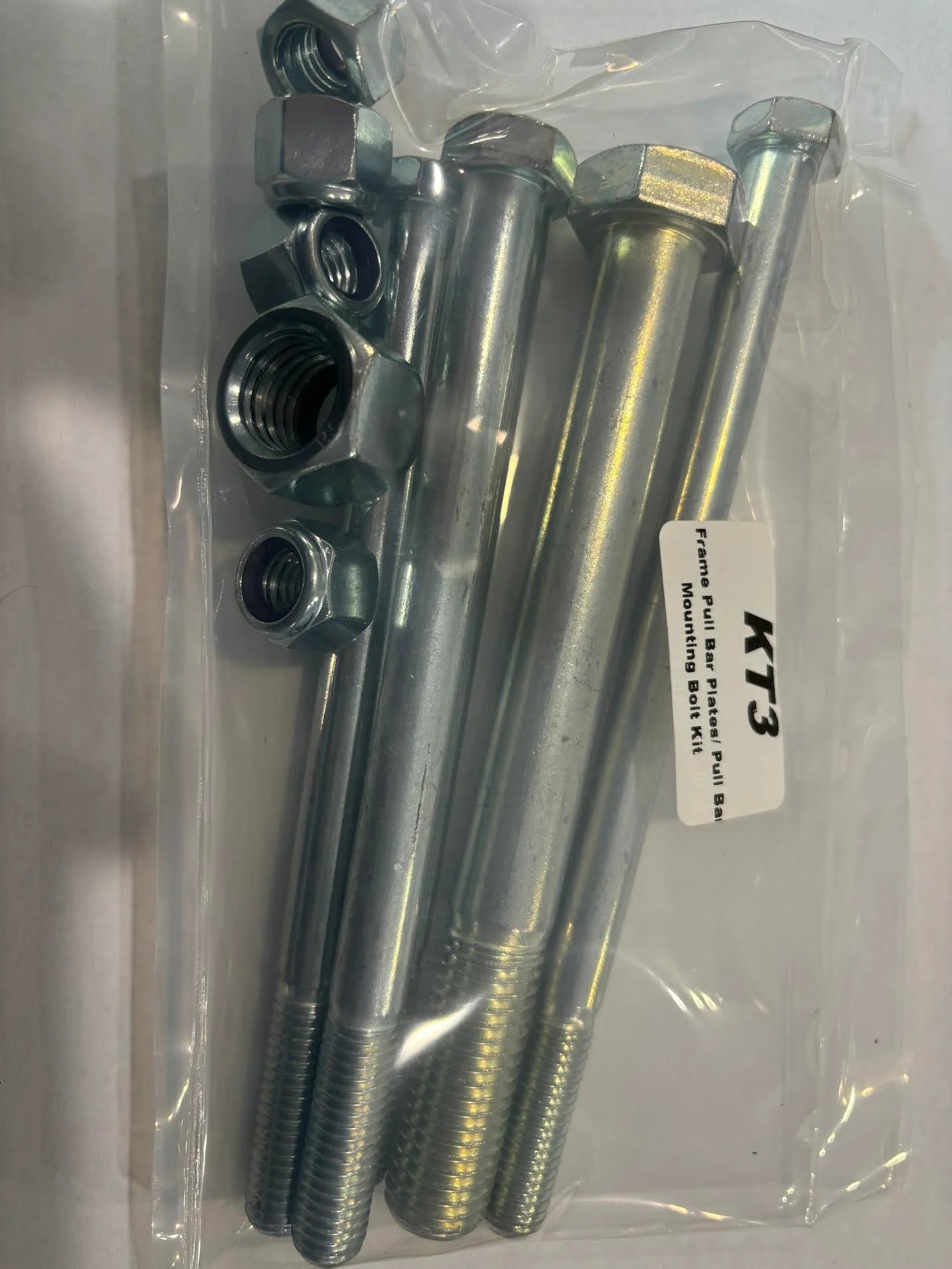Frame Pull Bar Plates/Pull Bar Mounting Bolt Kit